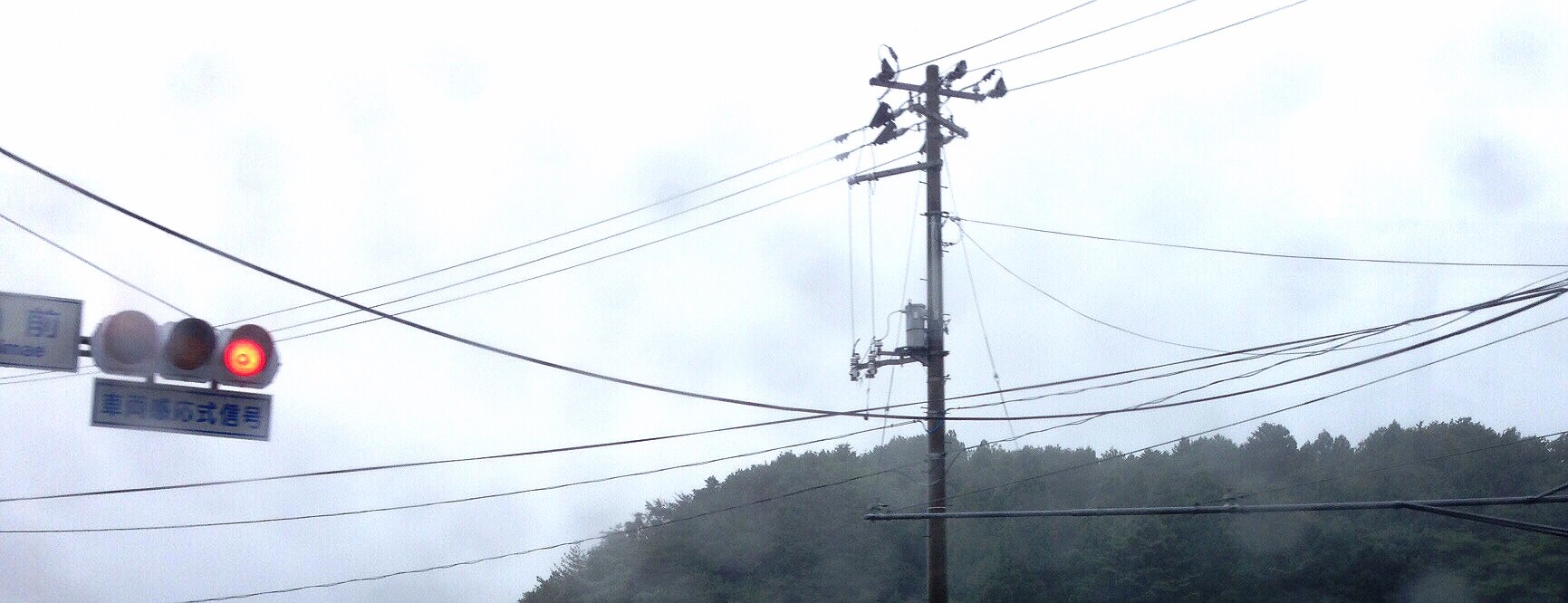 季節はずれの雨